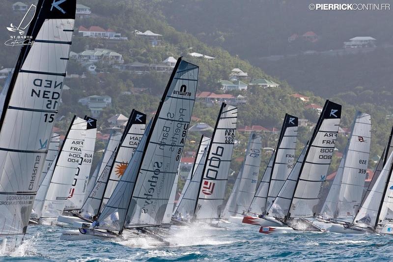 2014 St.Barth Cata Cup photo copyright Pierrick Contin taken at  and featuring the Hobie 16 class