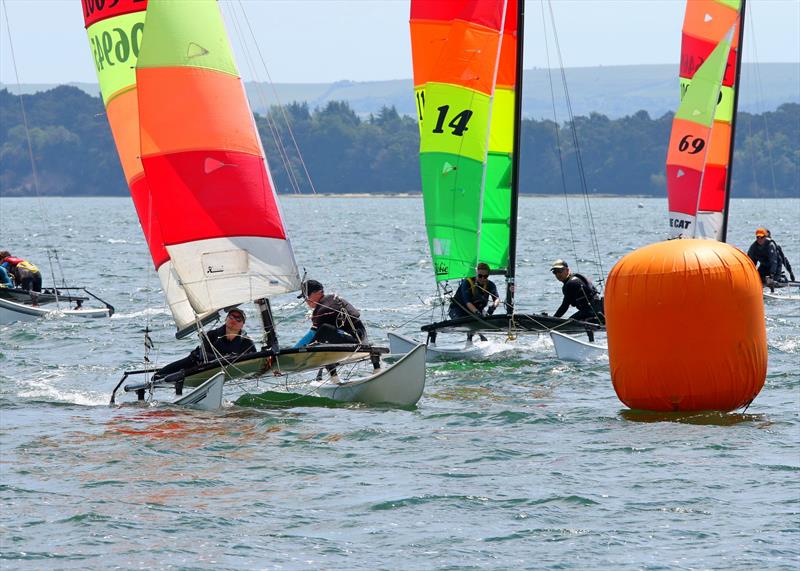 Hobie 16 UK National Championships at Poole photo copyright Mike Millard / www.mikemillard.com taken at Poole Yacht Club and featuring the Hobie 16 class