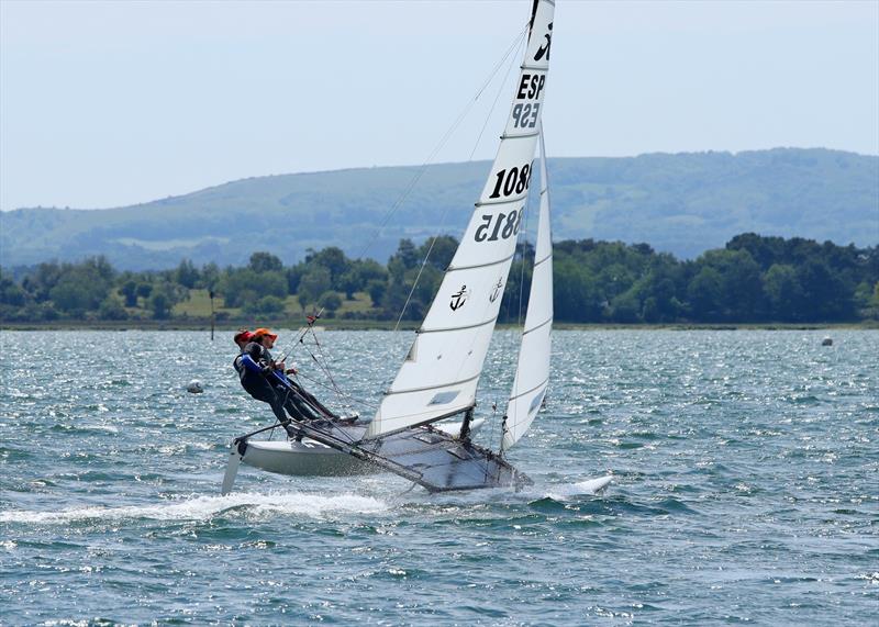 Hobie 16 UK National Championships at Poole photo copyright Mike Millard / www.mikemillard.com taken at Poole Yacht Club and featuring the Hobie 16 class