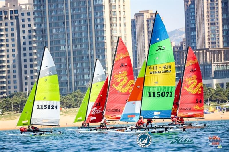 Hobie 16 Asian Championships in Weihai photo copyright Event Media taken at  and featuring the Hobie 16 class