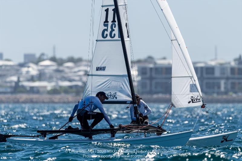 WAXIT National Championship photo copyright Drew Malcolm taken at Jervoise Bay Sailing Club and featuring the Hobie 16 class