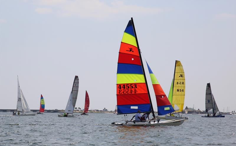 Racecourse action at the Juana Good Time Regatta - photo © Navarre Press