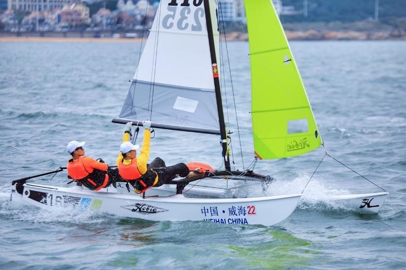 2021 Hobie Open Regatta Weihai photo copyright Hobie Open Regatta Weihai China / Derek Wang taken at  and featuring the Hobie 16 class