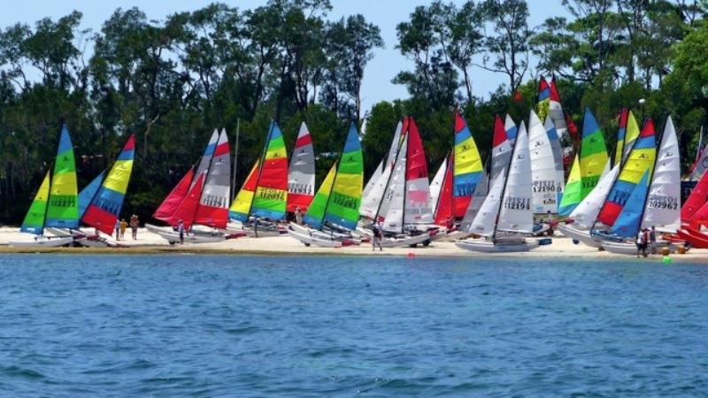 50th Australian Hobie Cat Nationals photo copyright hobiecat.asn.au taken at Jervoise Bay Sailing Club and featuring the Hobie 16 class