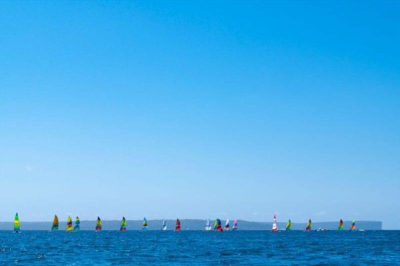 The Quinny Regatta – Jervis Bay, February, 2021 - photo © hobiecat.asn.au