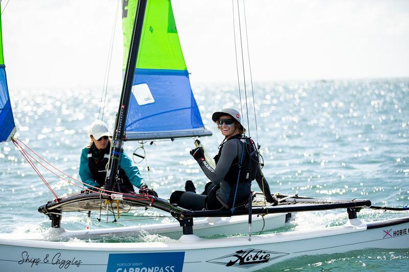 Savills Channel Islands Hobie Cat Championships photo copyright Jack Clayden taken at Royal Channel Islands Yacht Club and featuring the Hobie 16 class