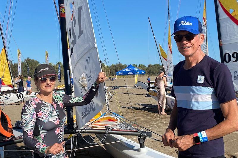 Hobie 16 World Championships in Spain - Day 1 (Masters) photo copyright IHCA taken at  and featuring the Hobie 16 class