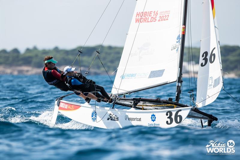 Hobie 16 Worlds in Spain day 8