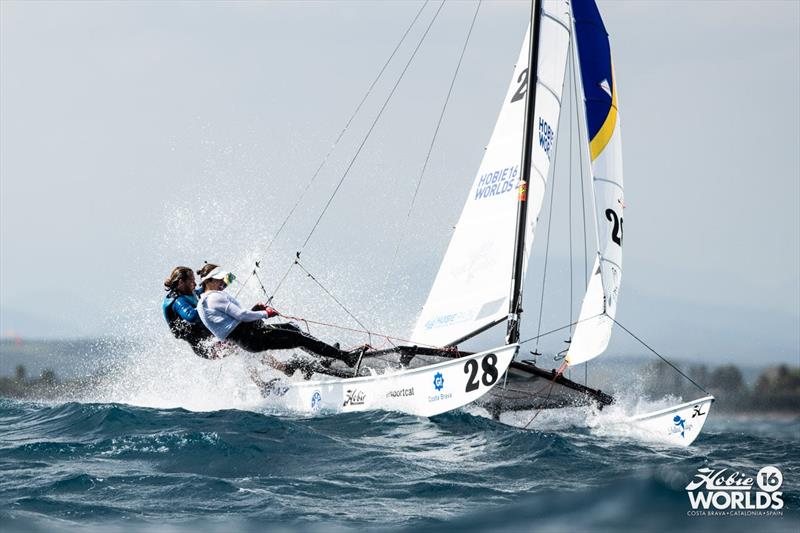 2022 Hobie 16 World Championships Open Qualifying Series Day 2 - photo © Hobie Cat Worlds Media team