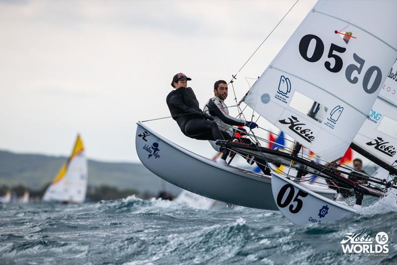 2022 Hobie 16 World Championships Open Qualifying Series Day 2 photo copyright Hobie Cat Worlds Media team taken at  and featuring the Hobie 16 class