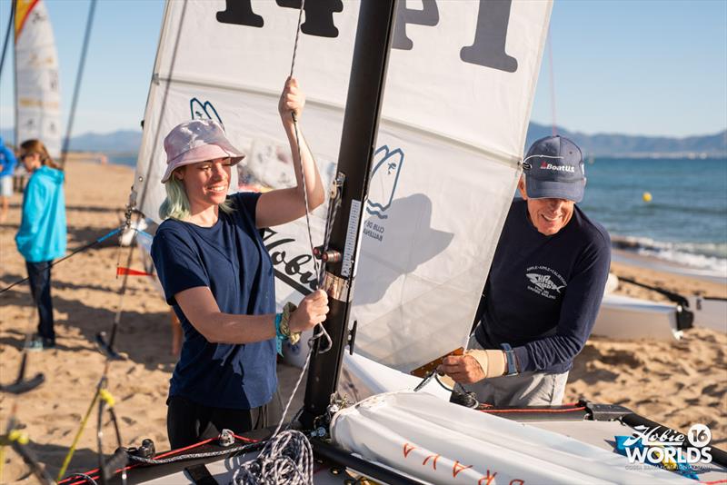 2022 Hobie 16 World Championships Open Series second day of semi finals photo copyright Hobie Cat Worlds Media team taken at  and featuring the Hobie 16 class