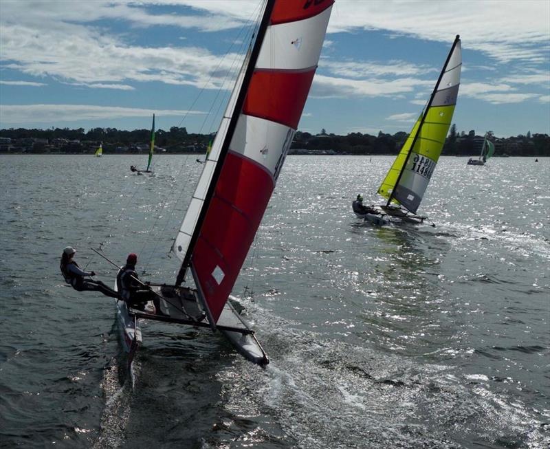 Hobie 16 racing in Perth - Hobie 16 WA State Championship - photo © SailsOnSwan