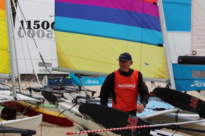 Victorian Hobie State Championships 2023 photo copyright Mads Gillard taken at Port Melbourne Yacht Club and featuring the Hobie 16 class