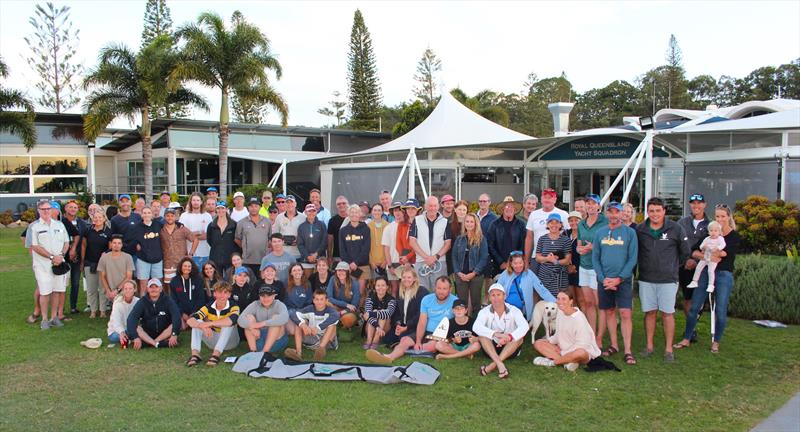 Queensland Hobie Cat State Championships - the Hobie Family photo copyright Spikey Mike taken at Royal Queensland Yacht Squadron and featuring the Hobie 16 class