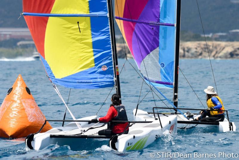 2018 St. Thomas International Regatta - Day 3 photo copyright STIR / Dean Barnes taken at St. Thomas Yacht Club and featuring the Hobie 17 class