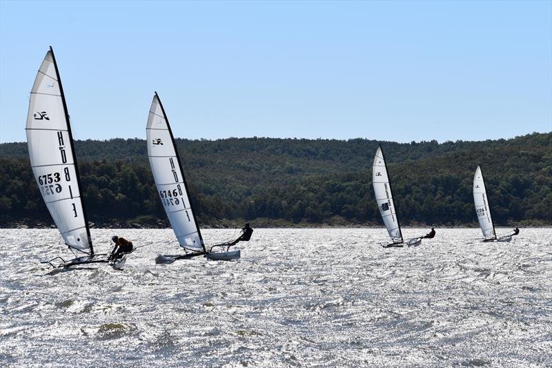 Hobie racecourse action - photo © Image courtesy of Kenny McIntosh