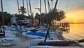 The onshore scene at the FWC Florida Keys Regional Wave Regatta