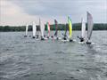 Racecourse action at the FWC Florida Keys Regional Wave Regatta