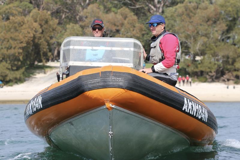 Hobie Wave Grand Prix at Jervis Bay photo copyright John Quinn taken at Vincentia Sailing Club and featuring the Hobie Wave class