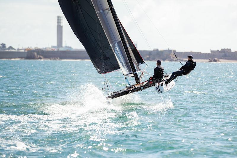 Savills Channel Islands Hobie Cat Championships photo copyright Jack Clayden taken at Royal Channel Islands Yacht Club and featuring the Hobie Wild Cat class