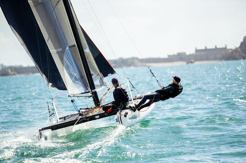 Savills Channel Islands Hobie Cat Championships photo copyright Jack Clayden taken at Royal Channel Islands Yacht Club and featuring the Hobie Wild Cat class