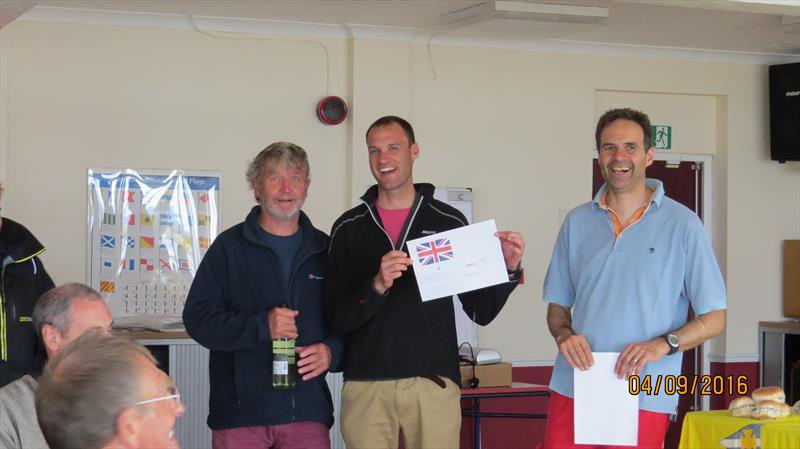 Michael McNamara and Tim Riley finish 2nd in the Maylandsea Bay Hornet Open photo copyright Phillip Spillane taken at Maylandsea Bay Sailing Club and featuring the Hornet class