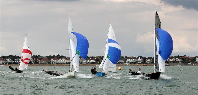 Hornet Europeans at Thorpe Bay photo copyright Nick Champion / www.championmarinephotography.co.uk taken at Thorpe Bay Yacht Club and featuring the Hornet class