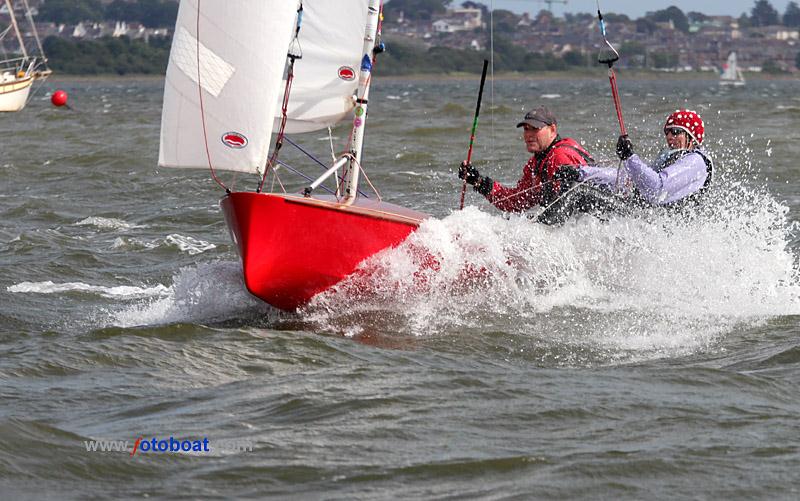 River Exe Regatta at Lympstone photo copyright Mike Rice / www.fotoboat.com taken at Lympstone Sailing Club and featuring the Hornet class