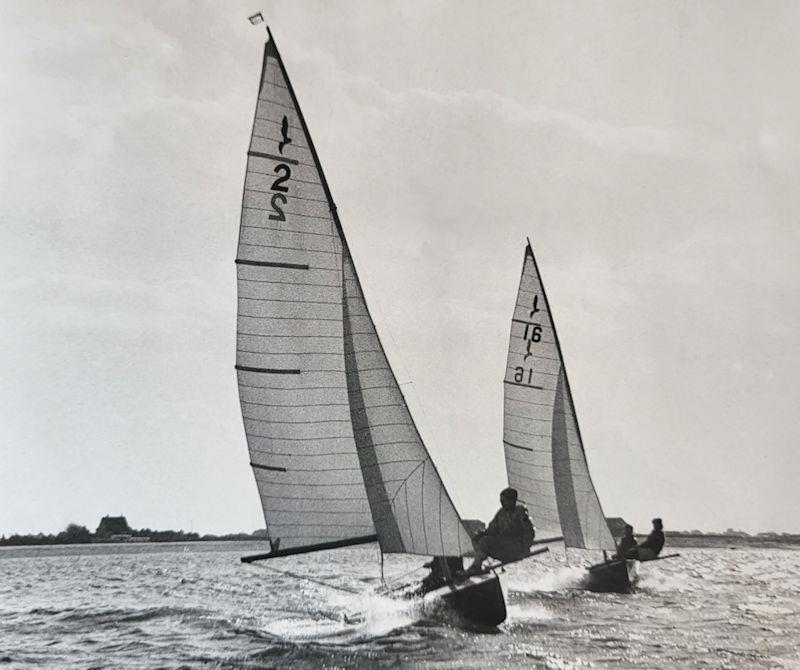 In many ways Jack Holt's Hornet can lay claim to be one of the primary sources of performance dinghy DNA, yet in simple hull development terms, this was again a small step forward rather than a radical departure - photo © Belinda and Paul Cook Archive