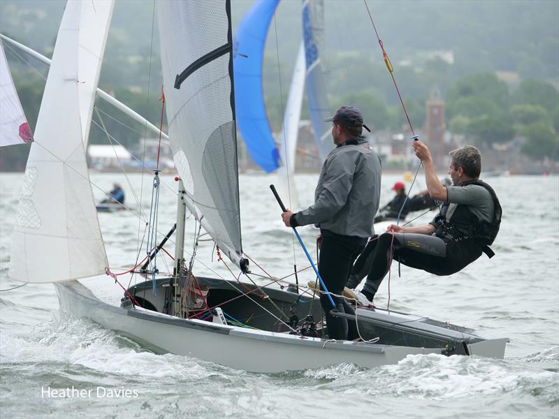 River Exe Regatta 2023 photo copyright Heather Davies taken at Topsham Sailing Club and featuring the Hornet class