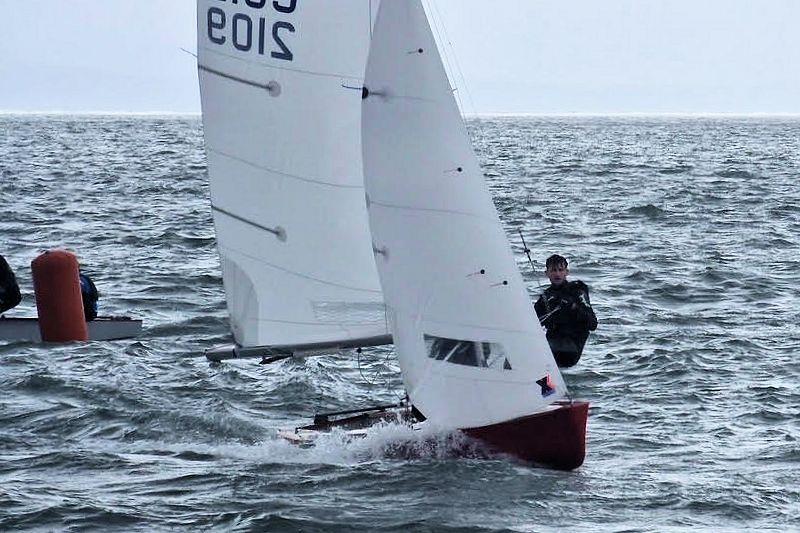 Hornet National Championship at Mumbles photo copyright Richard Woffinden taken at Mumbles Yacht Club and featuring the Hornet class