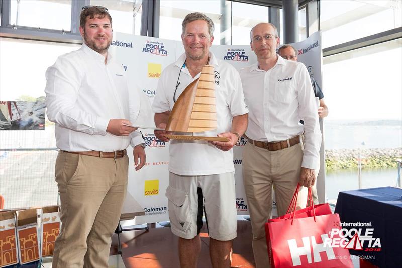 Pegasus DekMarx win the HP30 class at the International Paint Poole Regatta 2018 photo copyright Ian Roman / International Paint Poole Regatta taken at  and featuring the HP30 class