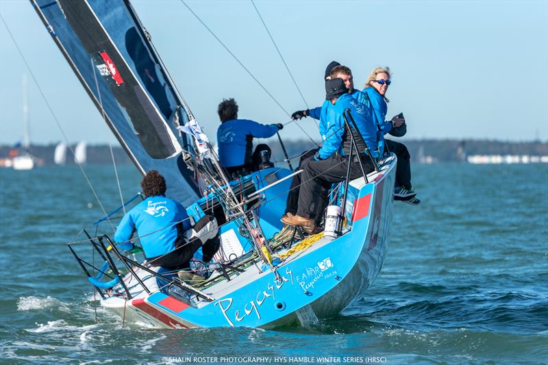 Week 4 of the HYS Hamble Winter Series - photo © Shaun Roster