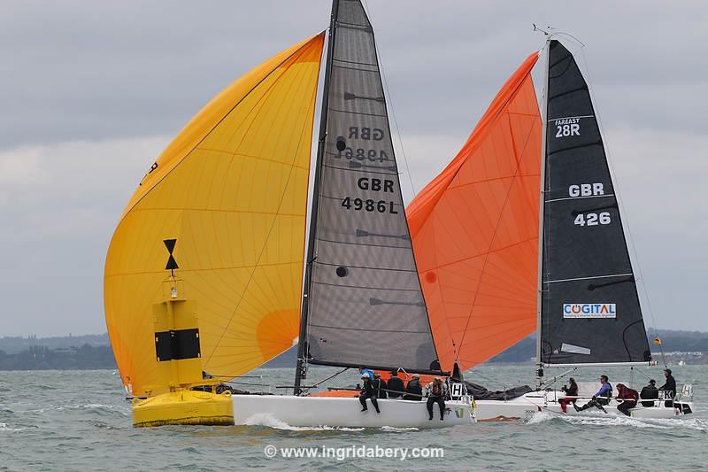 Cowes Week 2021 day 3 photo copyright Ingrid Abery / www.ingridabery.com taken at Cowes Combined Clubs and featuring the HP30 class