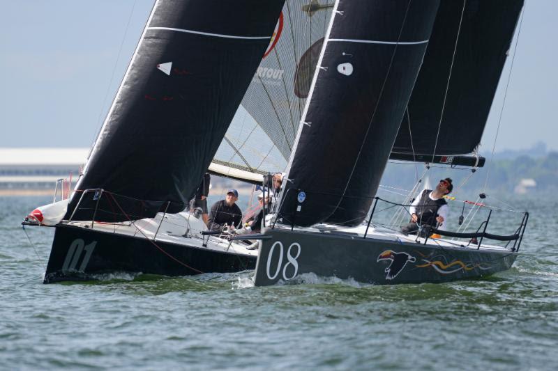 Farr 280 Toucan flys to victory in the HP30 class - RORC Vice Admiral's Cup 2019 photo copyright Rick Tomlinson taken at Royal Ocean Racing Club and featuring the HP30 class