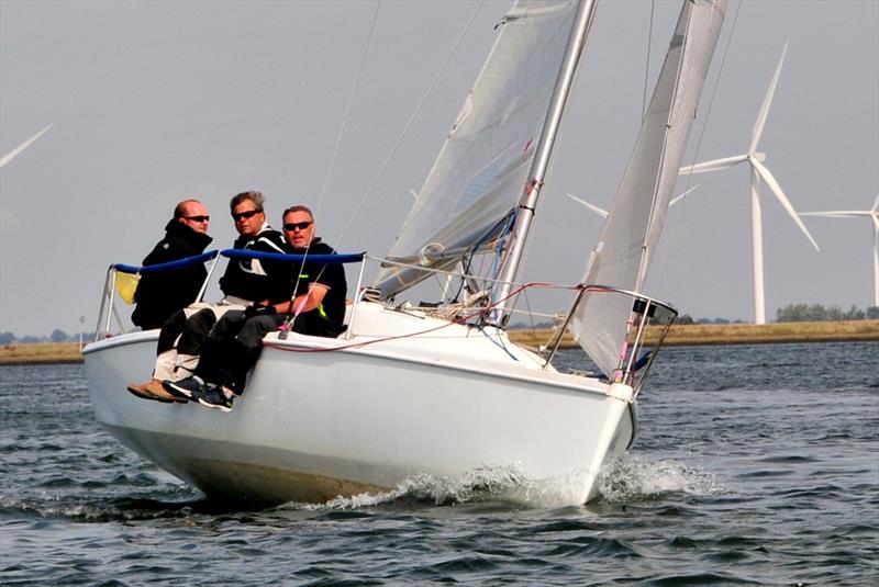 Burnham Week Day 5 photo copyright Alan Hanna taken at Royal Burnham Yacht Club and featuring the 707 class