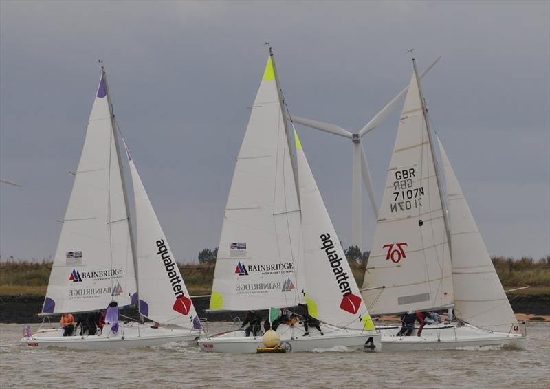 Burnham Week Day 1 photo copyright Alan Hanna taken at Royal Burnham Yacht Club and featuring the 707 class