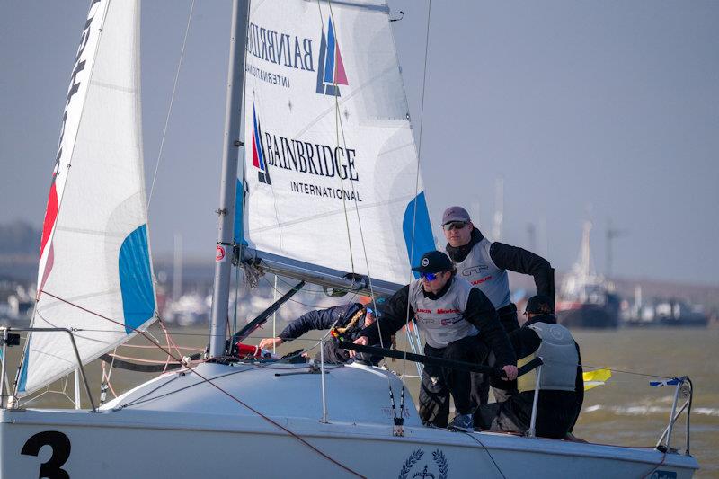 Qualifier 2 of RYA Match Racing Series at Burnham - photo © Petru Balau / sports.hub47.com