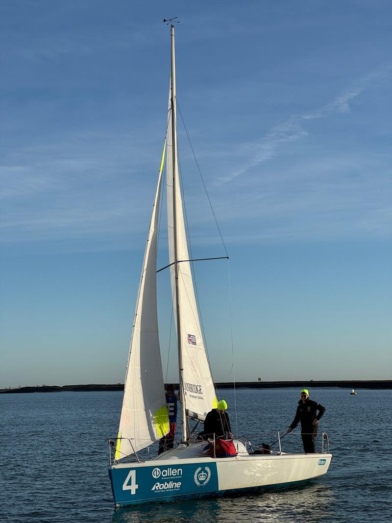 2025/26 University Sailing League Round 2 at Burnham photo copyright Nick Milton taken at Royal Corinthian Yacht Club and featuring the 707 class