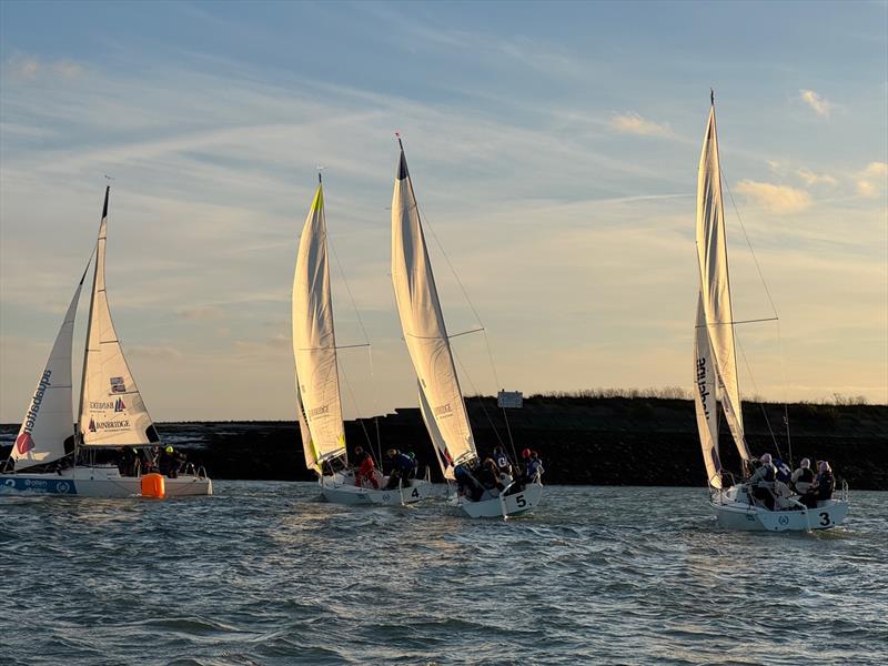 2025/26 University Sailing League Round 2 at Burnham - photo © Nick Milton