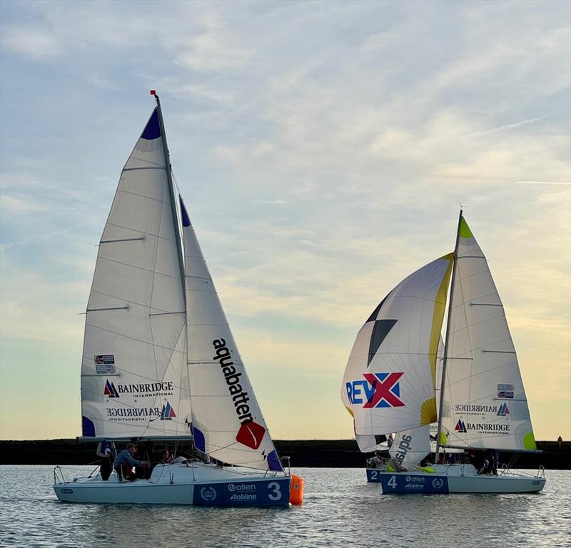 2025/26 University Sailing League Round 2 at Burnham photo copyright Nick Milton taken at Royal Corinthian Yacht Club and featuring the 707 class