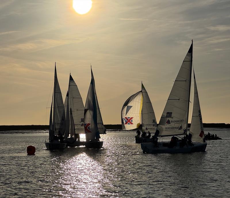 2025/26 University Sailing League Round 2 at Burnham photo copyright Nick Milton taken at Royal Corinthian Yacht Club and featuring the 707 class
