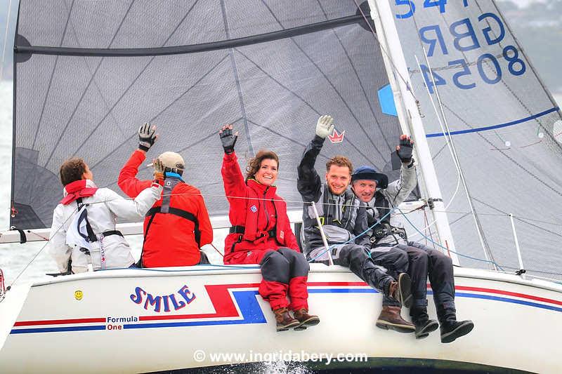 Smile - Cowes Week day 2 - photo © Ingrid Abery / www.ingridabery.com