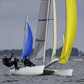 Paul Raven & Vicky Raven during the Hurricane 5.9 SX Europeans during Eurocat at Carnac &copy; David Maynard / www.alleycatphotographer.com