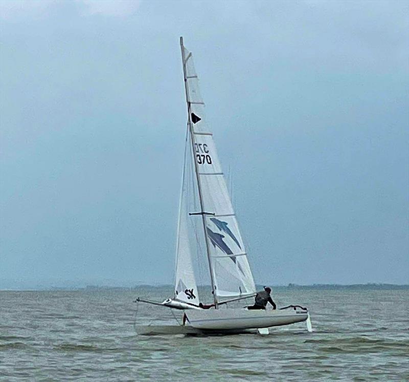 Hurricane 5.9 TT at Stone photo copyright Karl Terkelsen taken at Stone Sailing Club and featuring the Hurricane 5.9 SX class