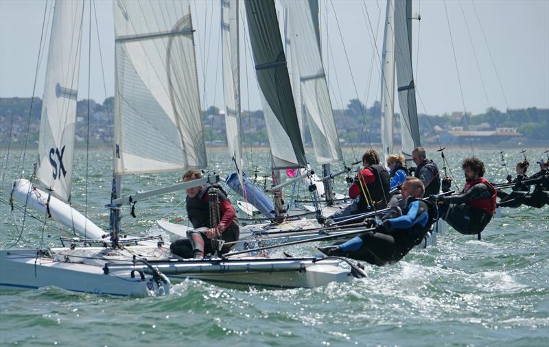 Hurricanes at Starcross photo copyright Heather Davies taken at Starcross Yacht Club and featuring the Hurricane 5.9 SX class