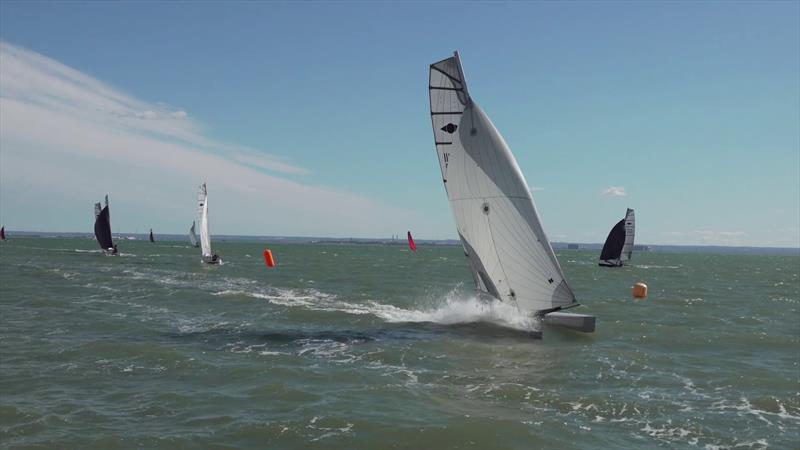 Hurricane 5.9 SX TT at Thorpe Bay photo copyright Struan Wallace taken at Thorpe Bay Yacht Club and featuring the Hurricane 5.9 SX class