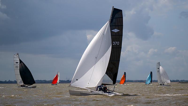 20th Hurricane SX National Championships at Harwich Town photo copyright David Maynard / alleycatmedia.co.uk taken at Harwich Town Sailing Club and featuring the Hurricane 5.9 SX class