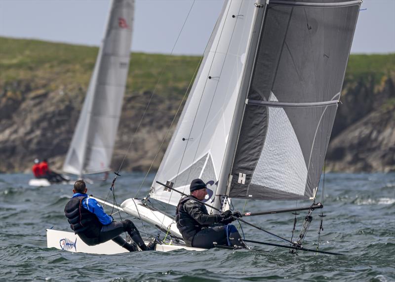 Julian Reichert & Jeremy Sandford during the Hurricane 5.9 SX Europeans during Eurocat at Carnac photo copyright David Maynard / www.alleycatphotographer.com taken at Yacht Club de Carnac and featuring the Hurricane 5.9 SX class