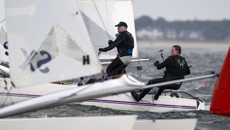 Adam Charlesworth & Richard Robinson in the race 2 race during the Hurricane 5.9 SX Europeans during Eurocat at Carnac - photo © David Maynard / www.alleycatphotographer.com
